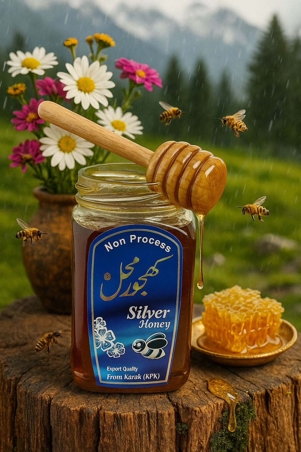 Pure Silver Honey – 100% Natural & Premium Quality