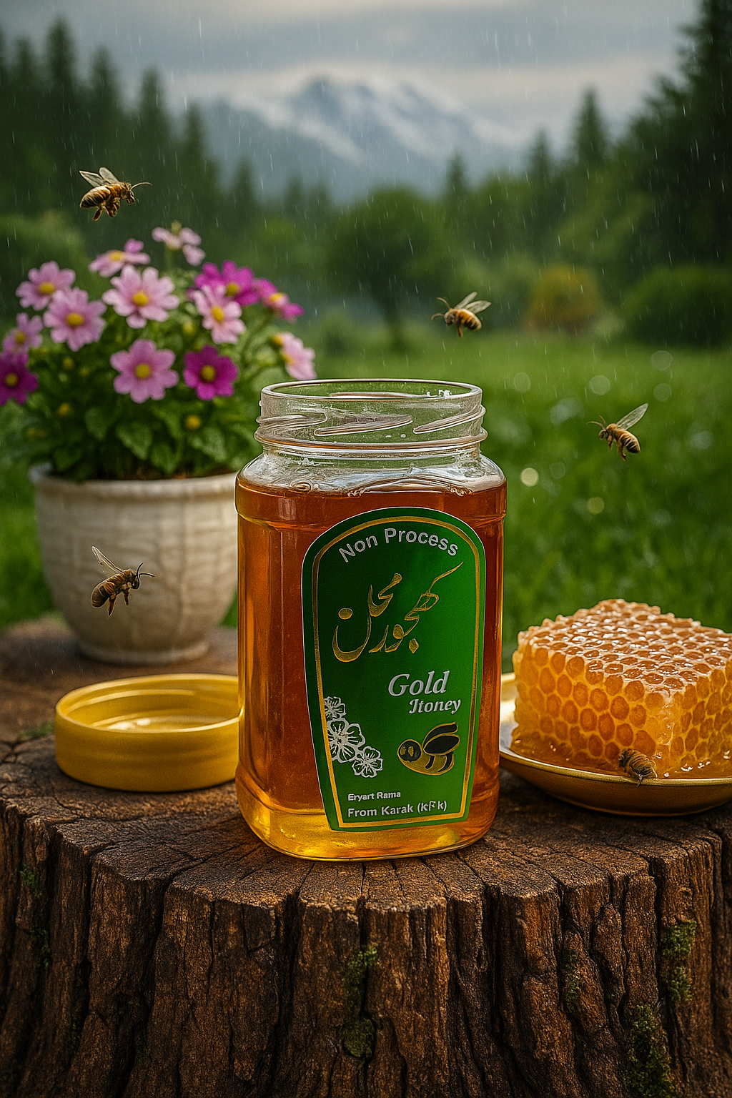 Pure Gold Honey – 100% Natural & Premium Quality