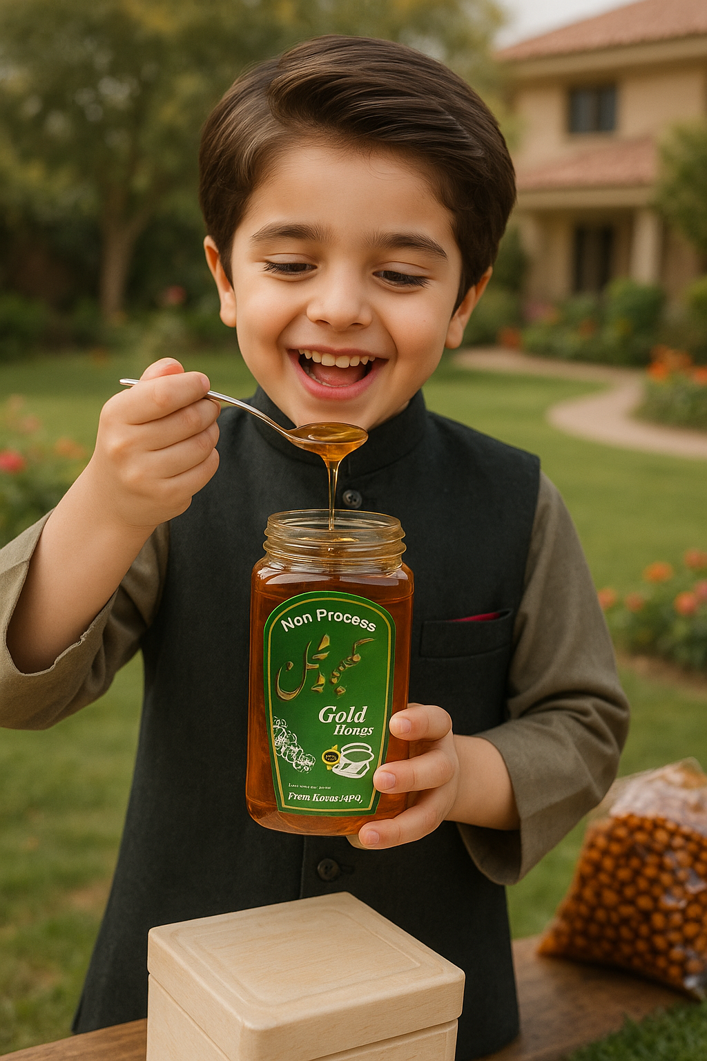 Pure Gold Honey – 100% Natural & Premium Quality