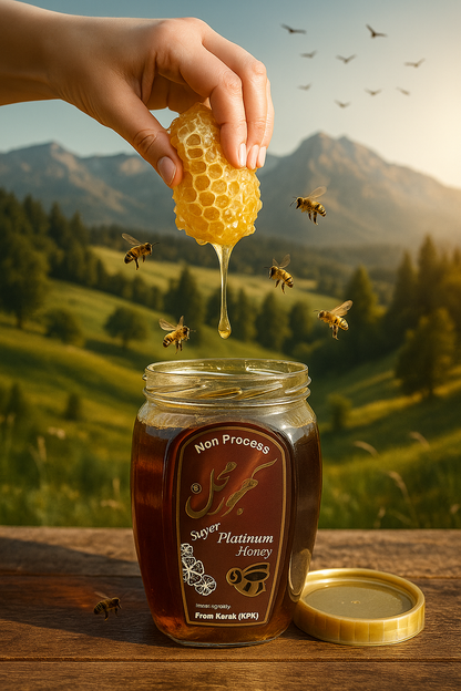 Pure Platinum Honey – 100% Natural & Premium Quality